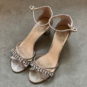 Jewel Badgley Mischka Giona heels